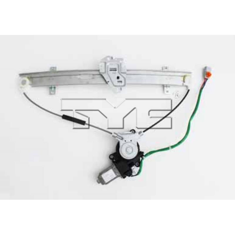 2001 Honda Civic Power Window Motor and Regulator Assembly Front Left TYC 660106 image 2 of 4
