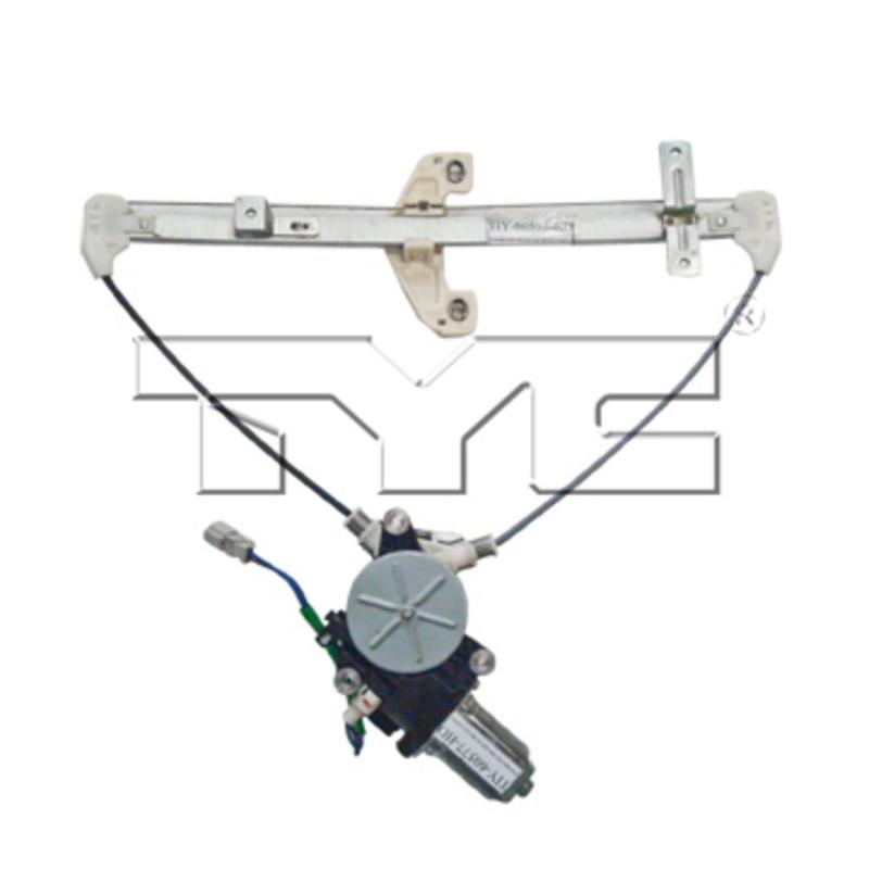 2001 Honda Civic Power Window Motor and Regulator Assembly Rear Left TYC 660490 image 3 of 3