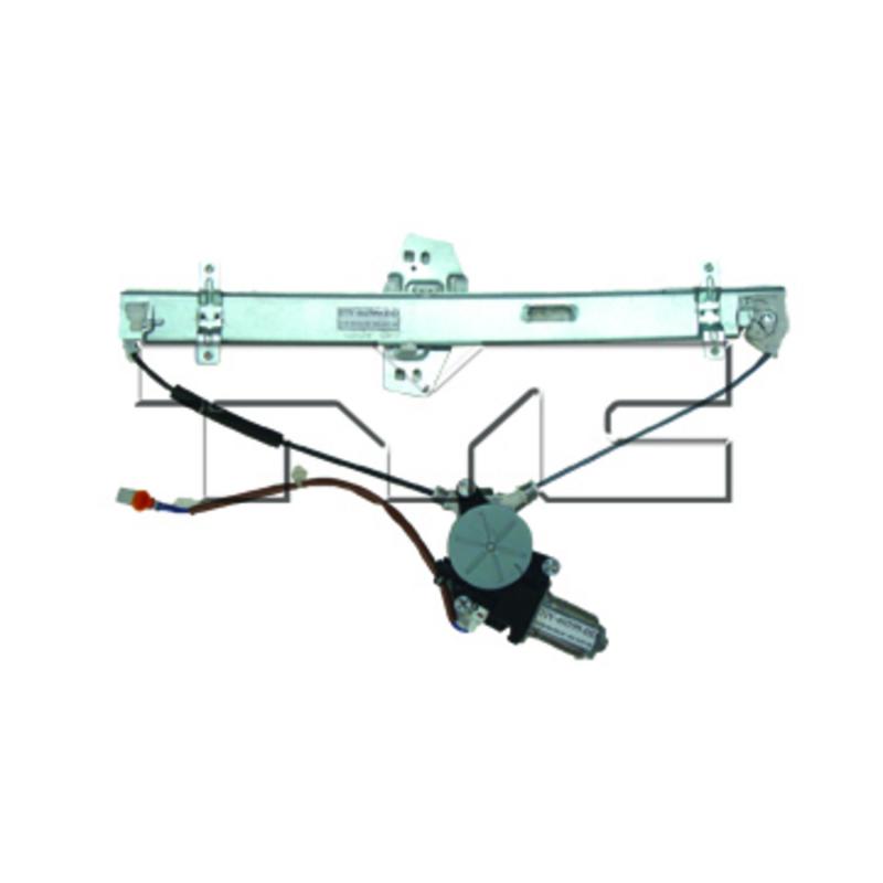 2003 Honda Pilot Power Window Motor and Regulator Assembly Rear Left TYC 660502 image 3 of 4