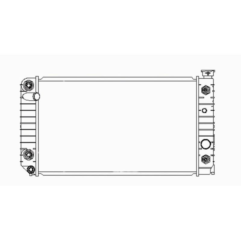 1987 Chevrolet S10 Blazer Radiator