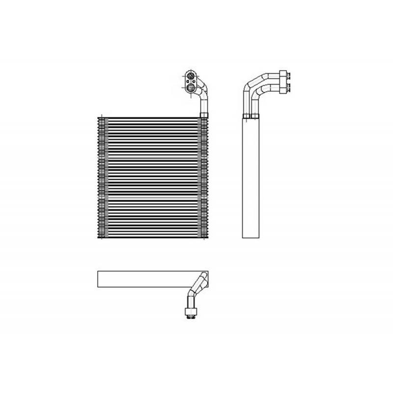 2010 Honda Accord A/C Evaporator Core