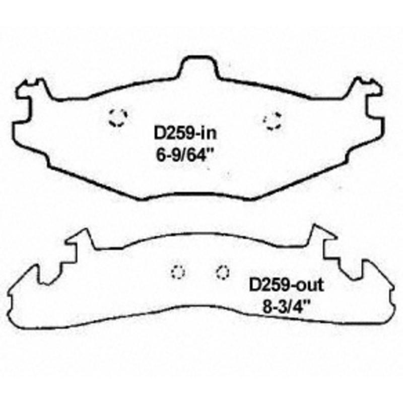 Wagner Brake SX259  product image 1 of 1