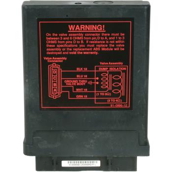 1990 GMC S15 Jimmy ABS Control Module A1 Cardone 121000 image 2 of 4