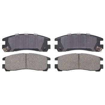 2012 Mitsubishi Eclipse Disc Brake Pad Rear ADVICS AD0383 image 1 of 1