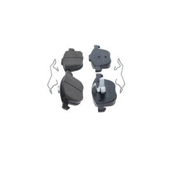 2014 Ford C-Max Disc Brake Pad Front ADVICS AD1044 image 3 of 4