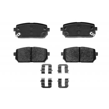 2009 Kia Rondo Disc Brake Pad Rear ADVICS AD1296 image 1 of 1