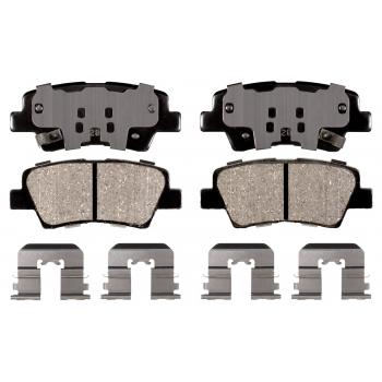 2014 Hyundai Accent Disc Brake Pad Rear ADVICS AD1446 image 1 of 1