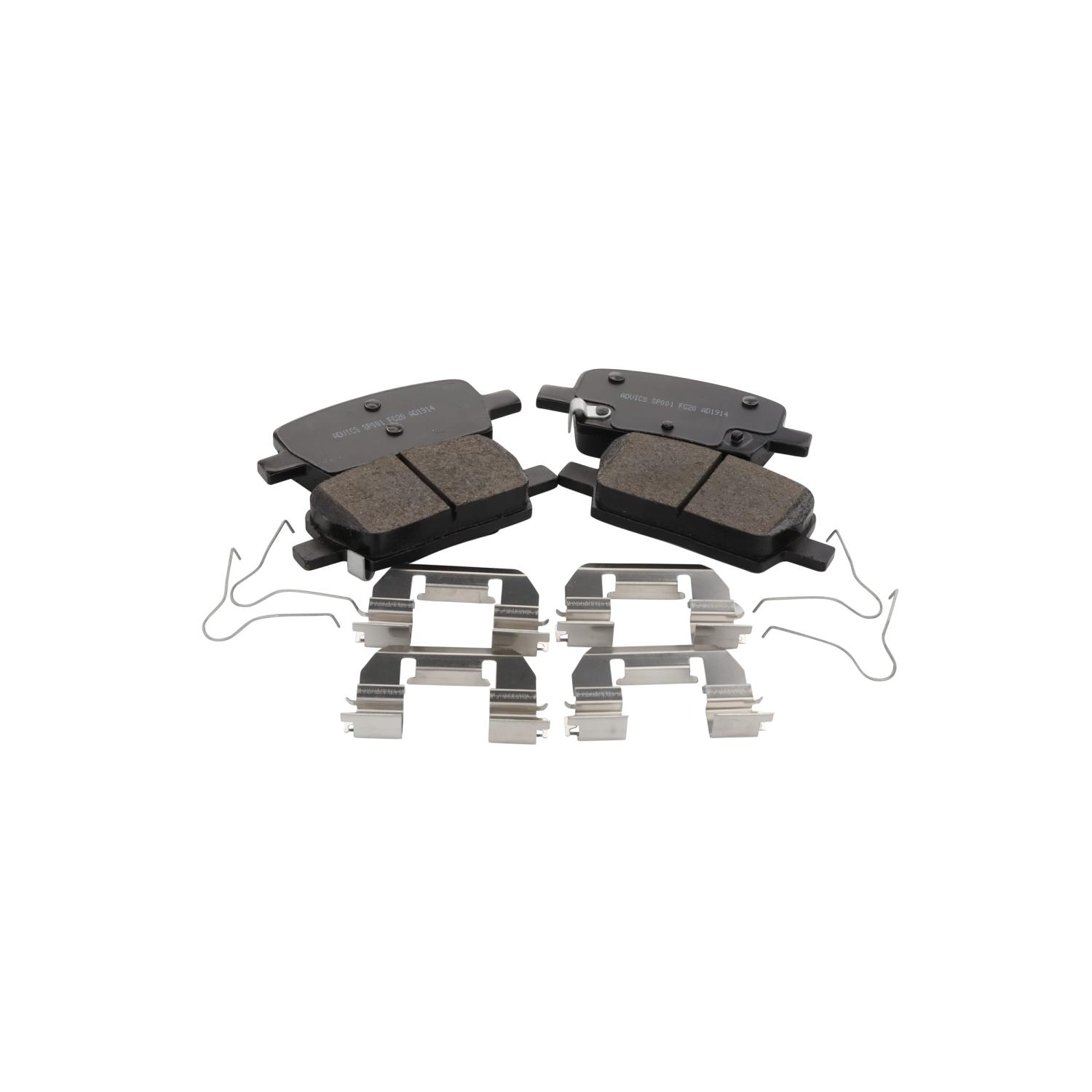 ADVICS AD1914 - Disc Brake Pad ADVICS AD1914 Disc Brake Pad product image 2 of 4