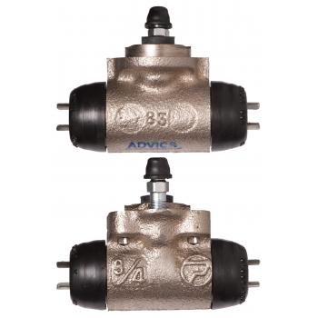 1989 Toyota Corolla Drum Brake Wheel Cylinder Rear ADVICS WCT017 image 1 of 1