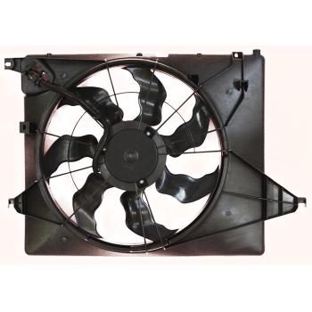 2013 Kia Sorento Dual Radiator and Condenser Fan Assembly Agility Auto Parts 6010001 image 1 of 2