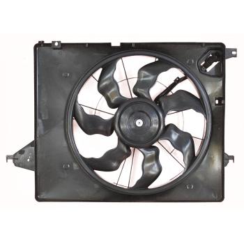 2013 Kia Sorento Dual Radiator and Condenser Fan Assembly Agility Auto Parts 6010001 image 2 of 2