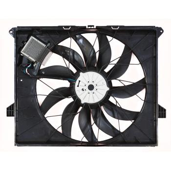 2009 Mercedes-Benz ML550 Dual Radiator and Condenser Fan Assembly Agility Auto Parts 6010004 image 2 of 2