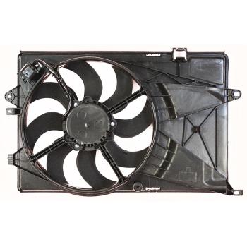 2012 Chevrolet Sonic Dual Radiator and Condenser Fan Assembly
