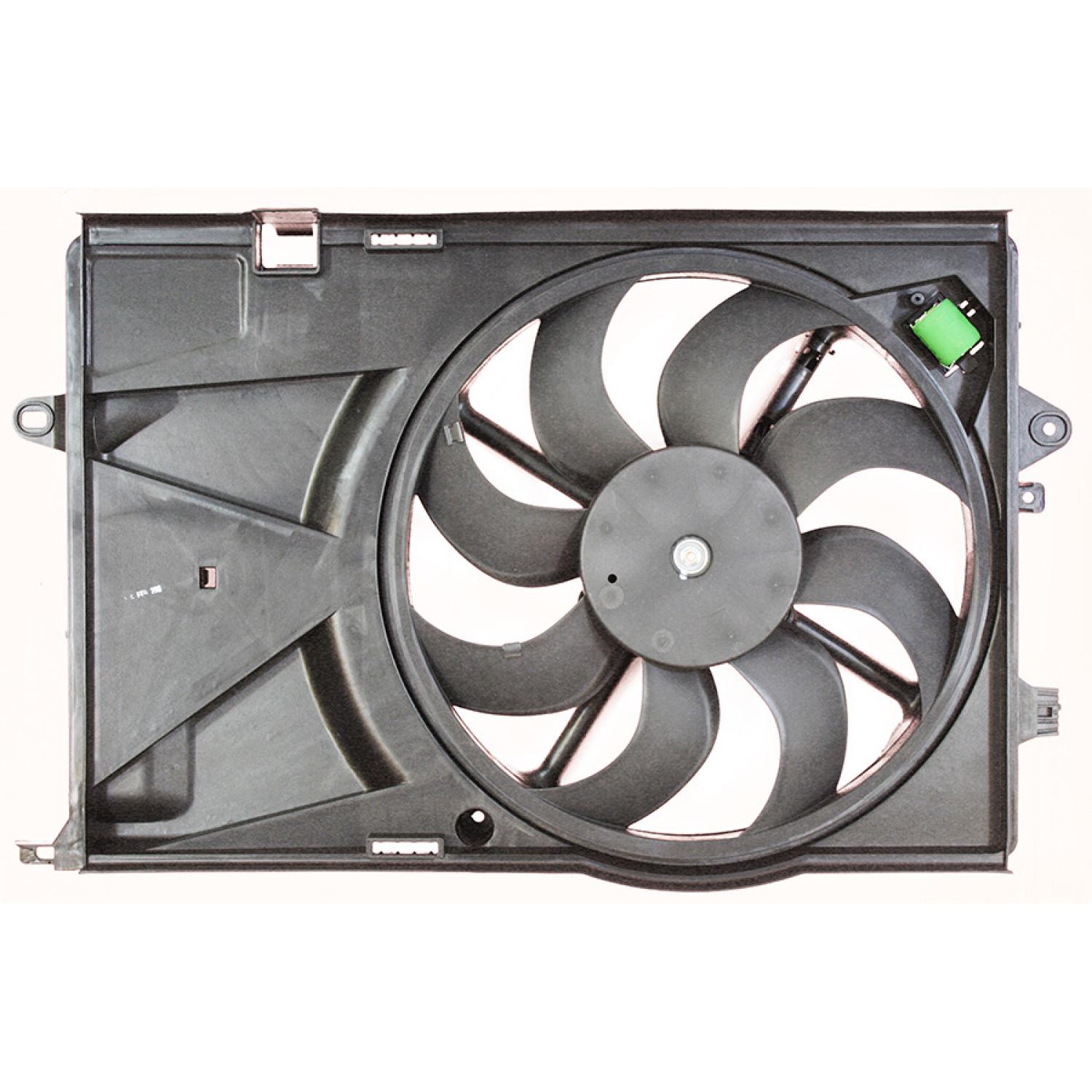 Agility Auto Parts 6010007 Dual Radiator and Condenser Fan Assembly product image 2 of 2