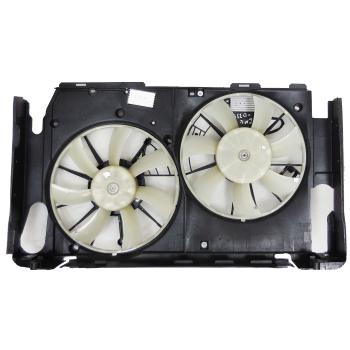 2008 Toyota RAV4 Dual Radiator and Condenser Fan Assembly Agility Auto Parts 6010008 image 2 of 2