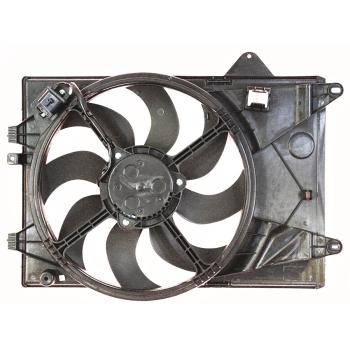 2012 Chevrolet Sonic Dual Radiator and Condenser Fan Assembly Agility Auto Parts 6010009 image 1 of 2