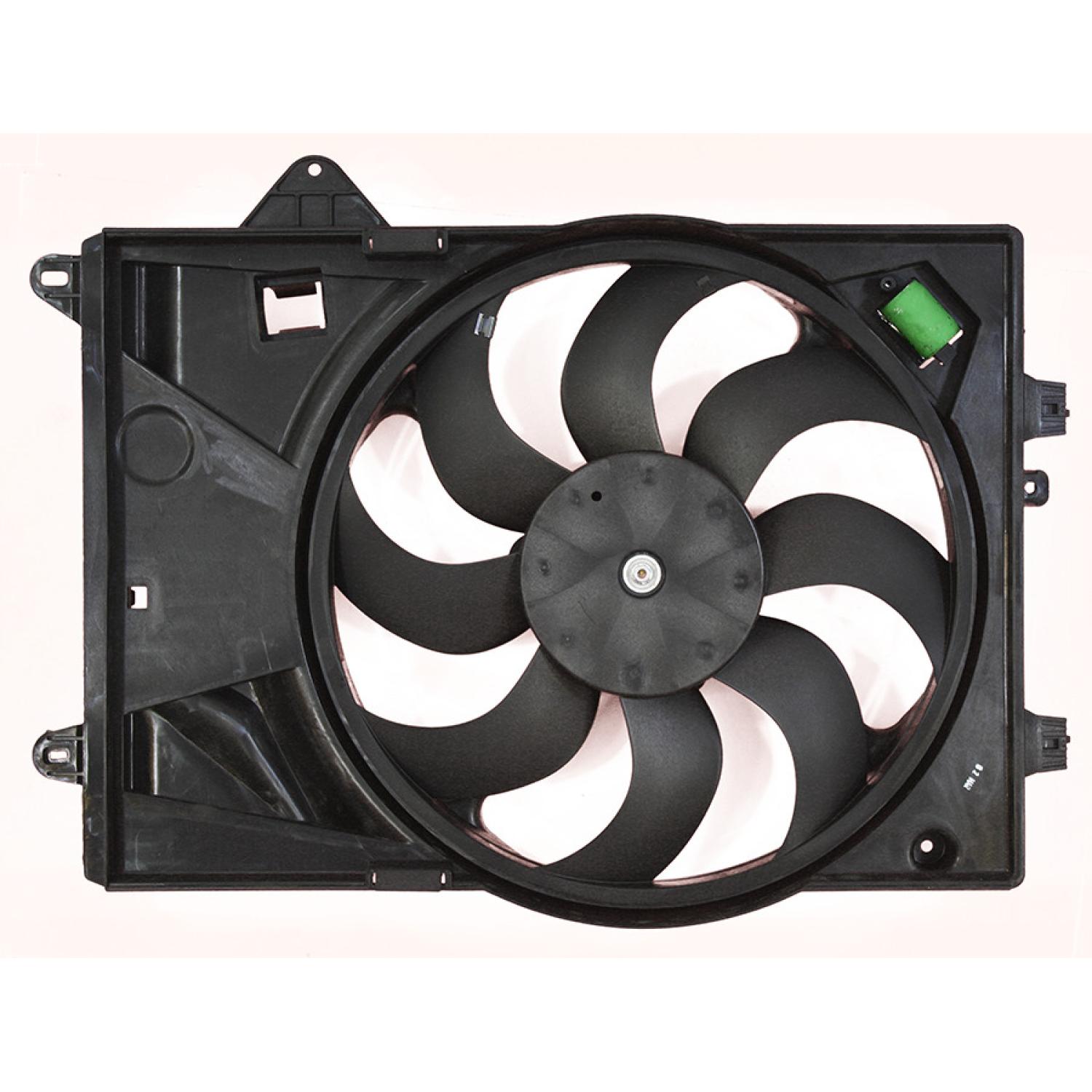 Agility Auto Parts 6010009 - Dual Radiator and Condenser Fan Assembly Agility Auto Parts 6010009 Dual Radiator and Condenser Fan Assembly product image 2 of 2