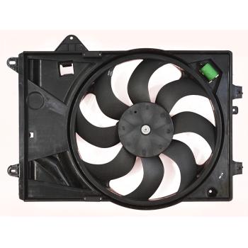 2012 Chevrolet Sonic Dual Radiator and Condenser Fan Assembly Agility Auto Parts 6010009 image 2 of 2