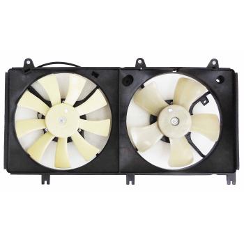 2007 Mitsubishi Eclipse Dual Radiator and Condenser Fan Assembly Agility Auto Parts 6010011 image 2 of 2