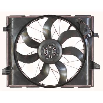 2013 Dodge Durango Dual Radiator and Condenser Fan Assembly Agility Auto Parts 6010012 image 1 of 2