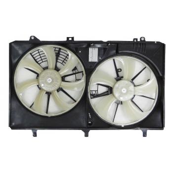 2012 Lexus RX350 Dual Radiator and Condenser Fan Assembly Agility Auto Parts 6010014 image 1 of 1