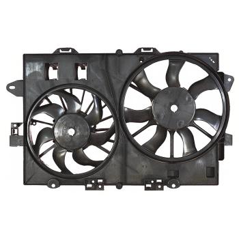 2008 Chevrolet Equinox Dual Radiator and Condenser Fan Assembly Agility Auto Parts 6010020 image 2 of 2