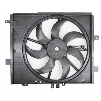 2016 Nissan Versa Note Dual Radiator and Condenser Fan Assembly