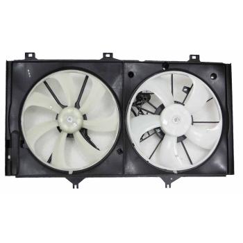 2013 Toyota Venza Dual Radiator and Condenser Fan Assembly Agility Auto Parts 6010022 image 1 of 1