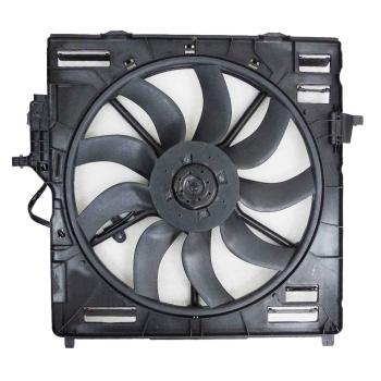2013 BMW X5 Dual Radiator and Condenser Fan Assembly Agility Auto Parts 6010027 image 1 of 1