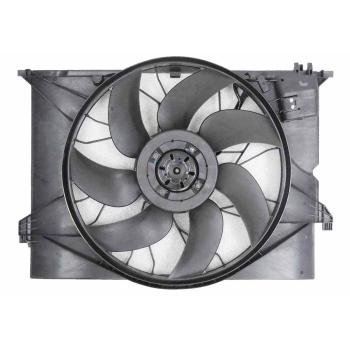 2011 Mercedes-Benz S450 Dual Radiator and Condenser Fan Assembly