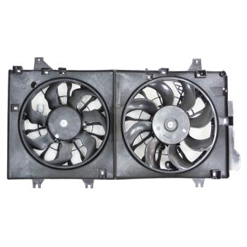 2018 Mazda 3 Dual Radiator and Condenser Fan Assembly