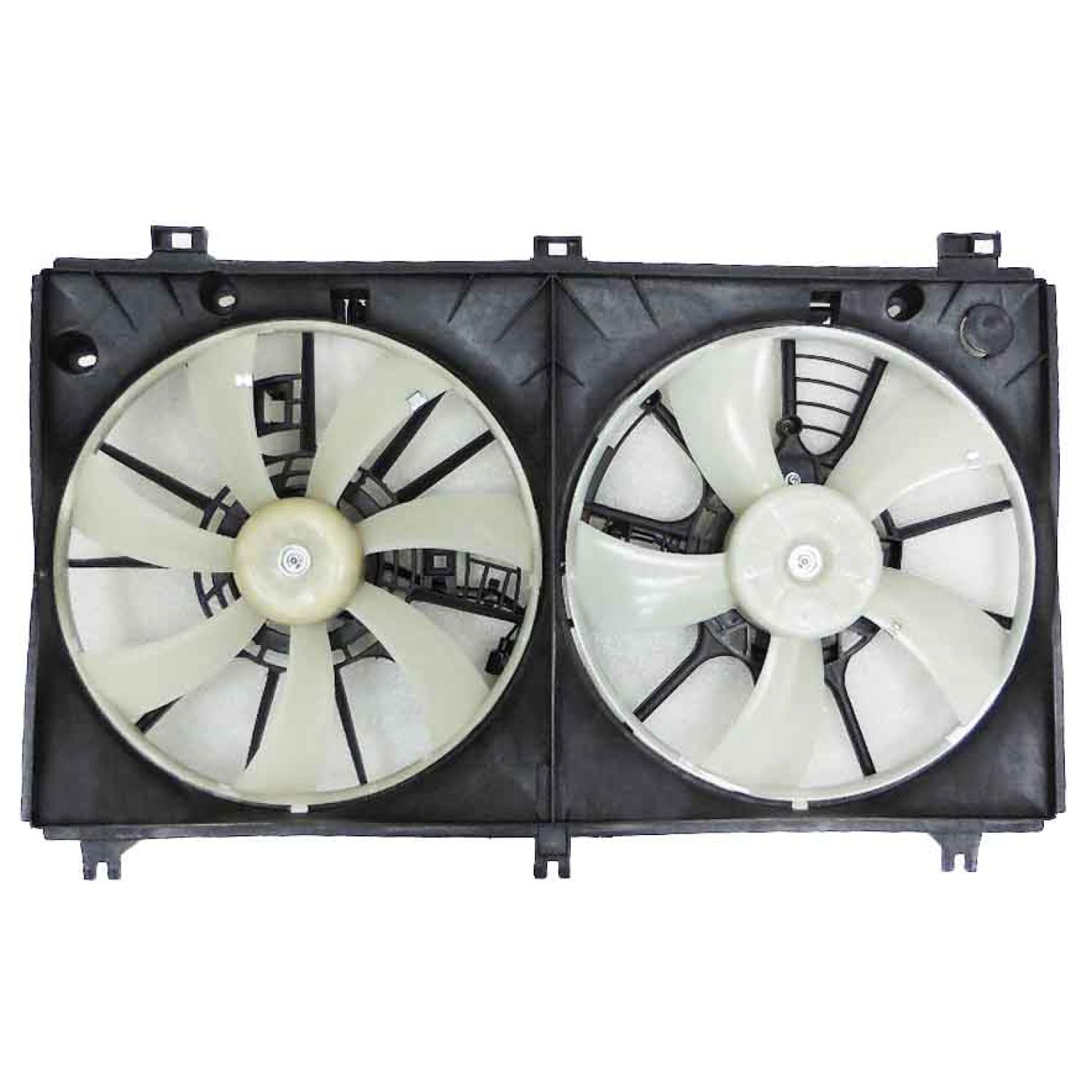 Agility Auto Parts 6010035 - Dual Radiator and Condenser Fan Assembly Agility Auto Parts 6010035 Dual Radiator and Condenser Fan Assembly product image 1 of 1