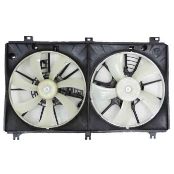2014 Lexus IS250 Dual Radiator and Condenser Fan Assembly Agility Auto Parts 6010035 image 1 of 1