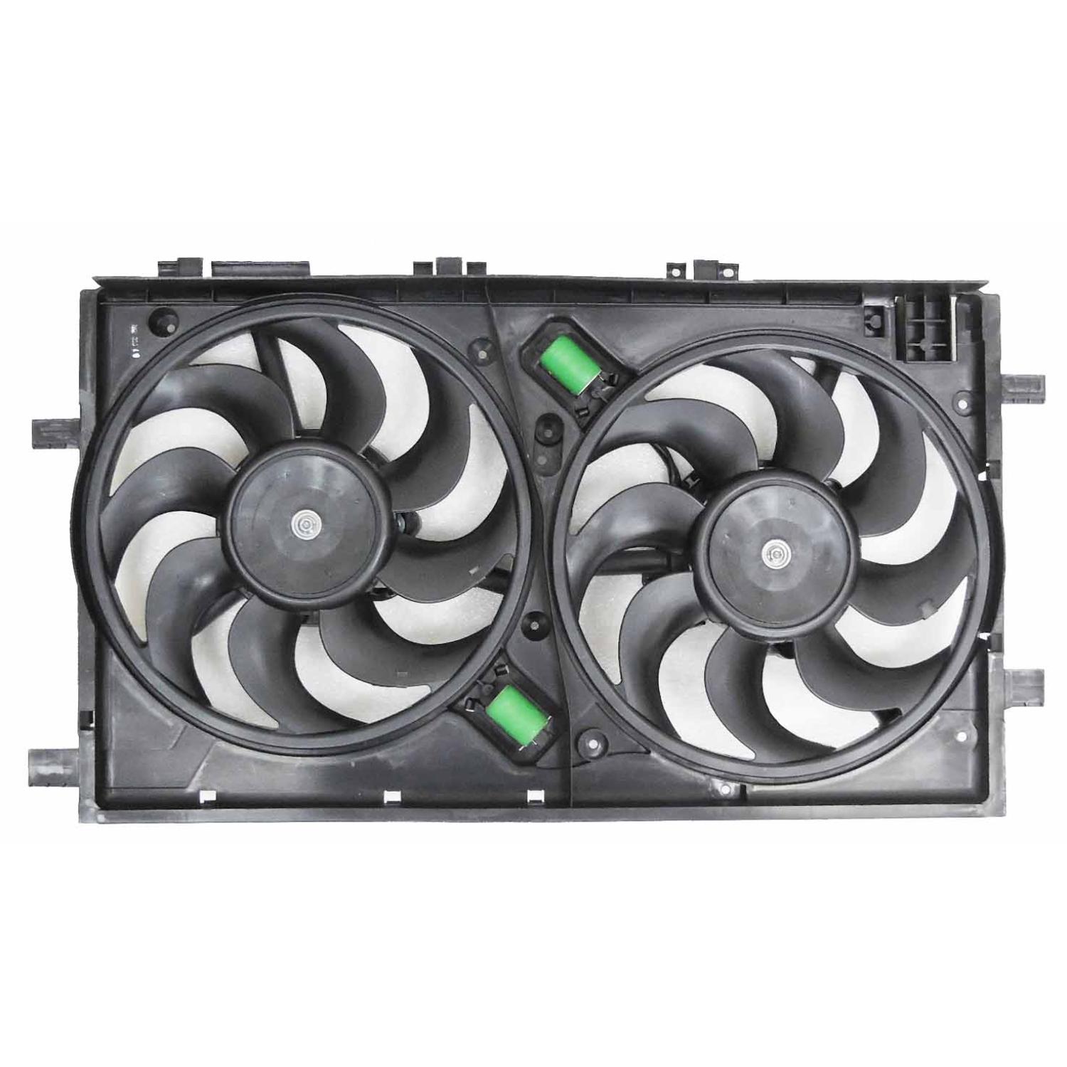Agility Auto Parts 6010037 - Dual Radiator and Condenser Fan Assembly Agility Auto Parts 6010037 Dual Radiator and Condenser Fan Assembly product image 1 of 1