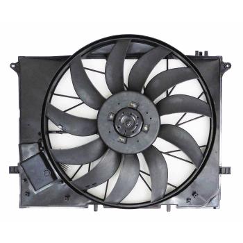 2006 Mercedes-Benz CL600 Dual Radiator and Condenser Fan Assembly