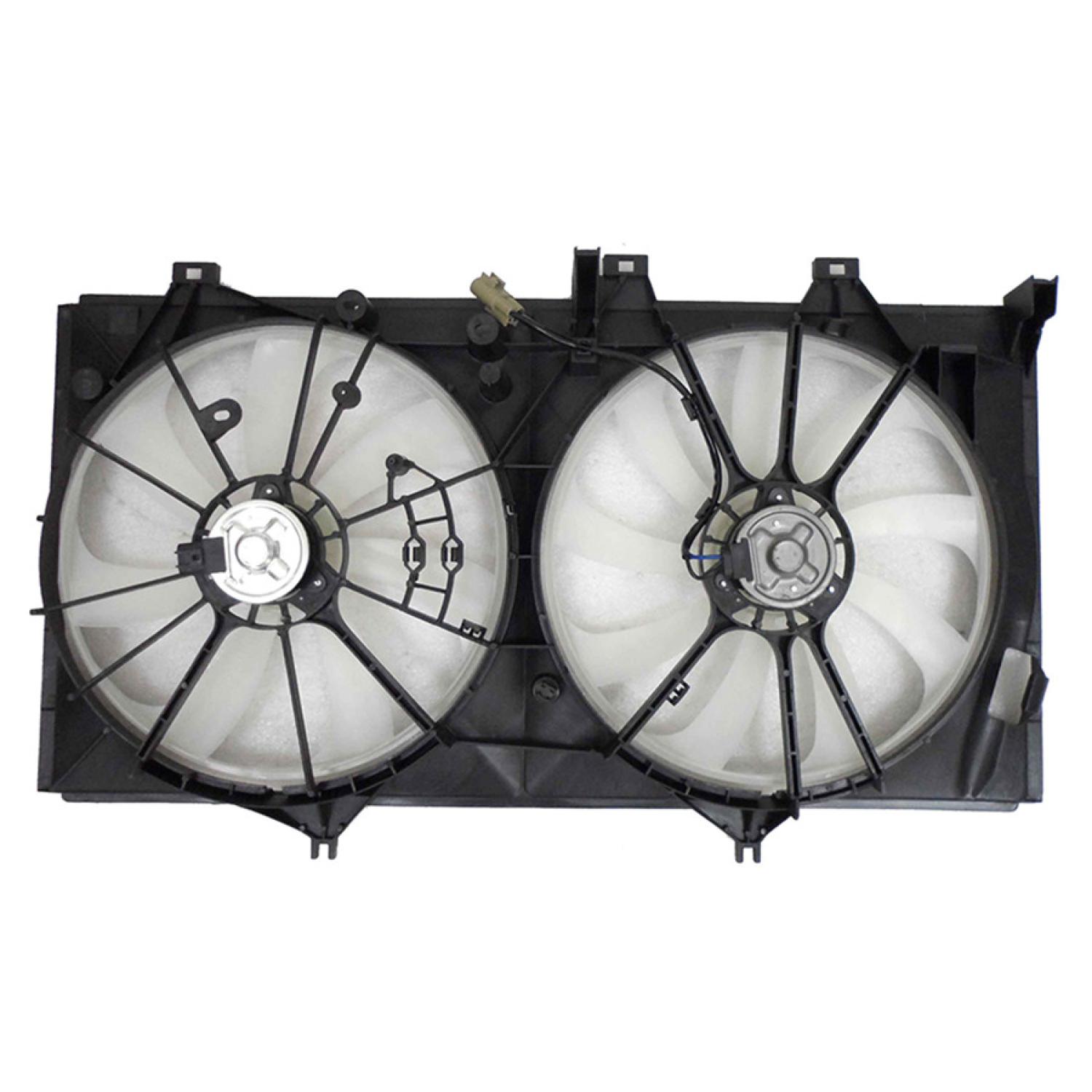 Agility Auto Parts 6010071 - Dual Radiator and Condenser Fan Assembly Agility Auto Parts 6010071 Dual Radiator and Condenser Fan Assembly product image 1 of 1