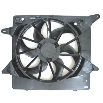 2012 Cadillac SRX Dual Radiator and Condenser Fan Assembly