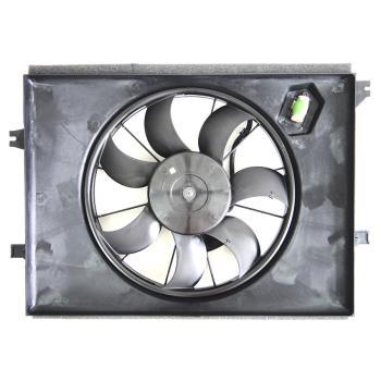 2010 Kia Soul Dual Radiator and Condenser Fan Assembly Agility Auto Parts 6010076 image 2 of 2