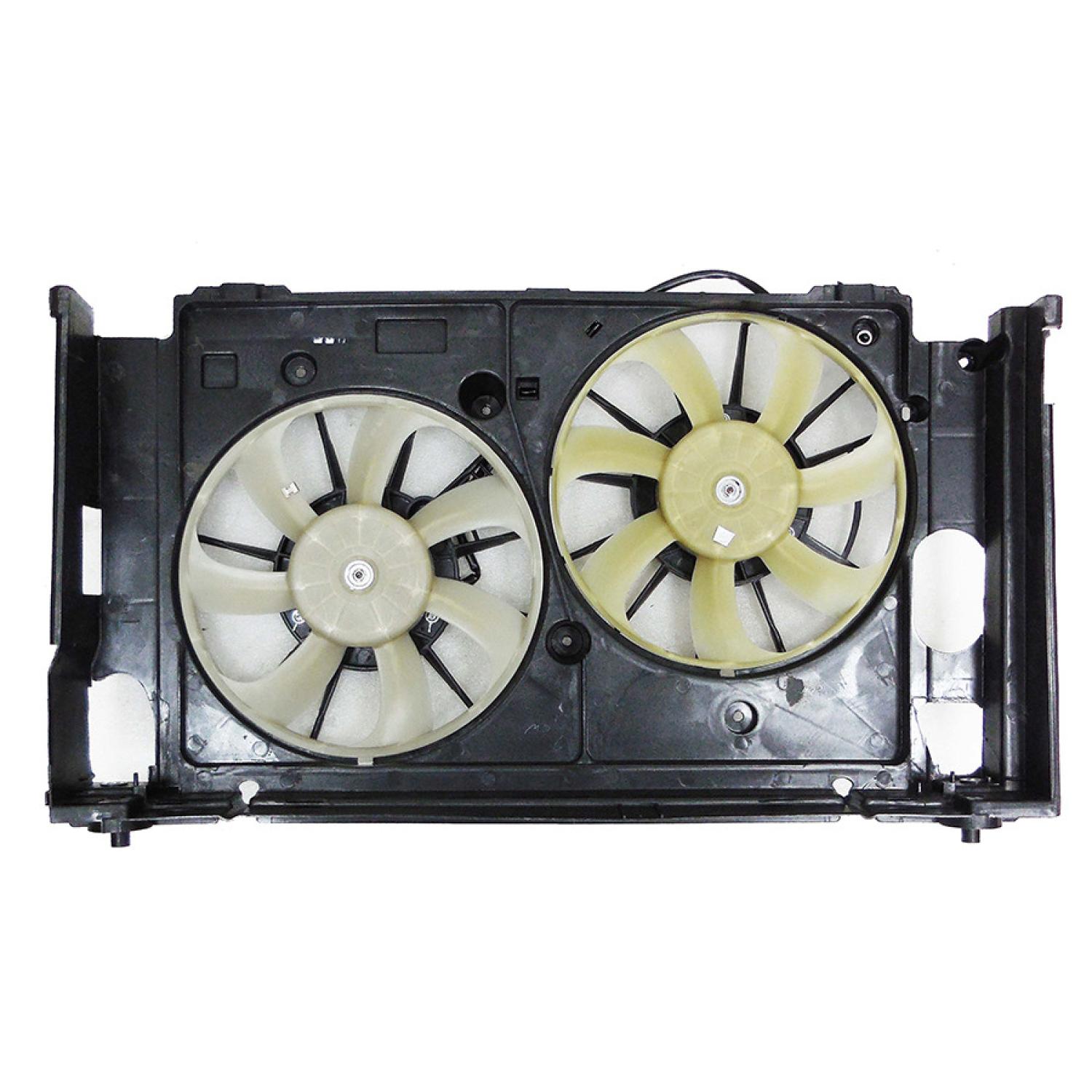 Agility Auto Parts 6010077 - Dual Radiator and Condenser Fan Assembly Agility Auto Parts 6010077 Dual Radiator and Condenser Fan Assembly product image 2 of 2