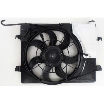 2013 Kia Forte Koup Dual Radiator and Condenser Fan Assembly Agility Auto Parts 6010080 image 1 of 2