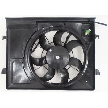 2013 Kia Forte Koup Dual Radiator and Condenser Fan Assembly Agility Auto Parts 6010080 image 2 of 2