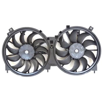 2014 Nissan Murano Dual Radiator and Condenser Fan Assembly Agility Auto Parts 6010081 image 2 of 2