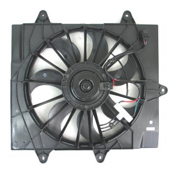 2005 Chrysler PT Cruiser Dual Radiator and Condenser Fan Assembly