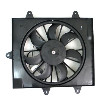 2005 Chrysler PT Cruiser Dual Radiator and Condenser Fan Assembly Agility Auto Parts 6010086 image 2 of 2