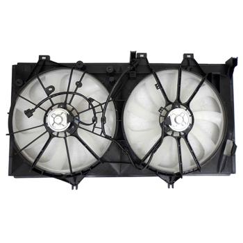 2015 Toyota Avalon Dual Radiator and Condenser Fan Assembly Agility Auto Parts 6010087 image 1 of 2