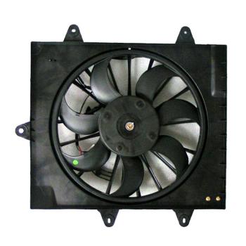 2009 Chrysler PT Cruiser Dual Radiator and Condenser Fan Assembly Agility Auto Parts 6010089 image 2 of 2