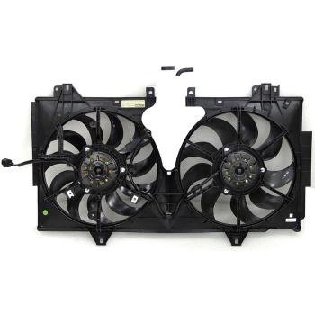 2013 Mazda 6 Dual Radiator and Condenser Fan Assembly Agility Auto Parts 6010095 image 1 of 2
