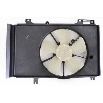 2013 Mazda 2 Dual Radiator and Condenser Fan Assembly Agility Auto Parts 6010097 image 2 of 2