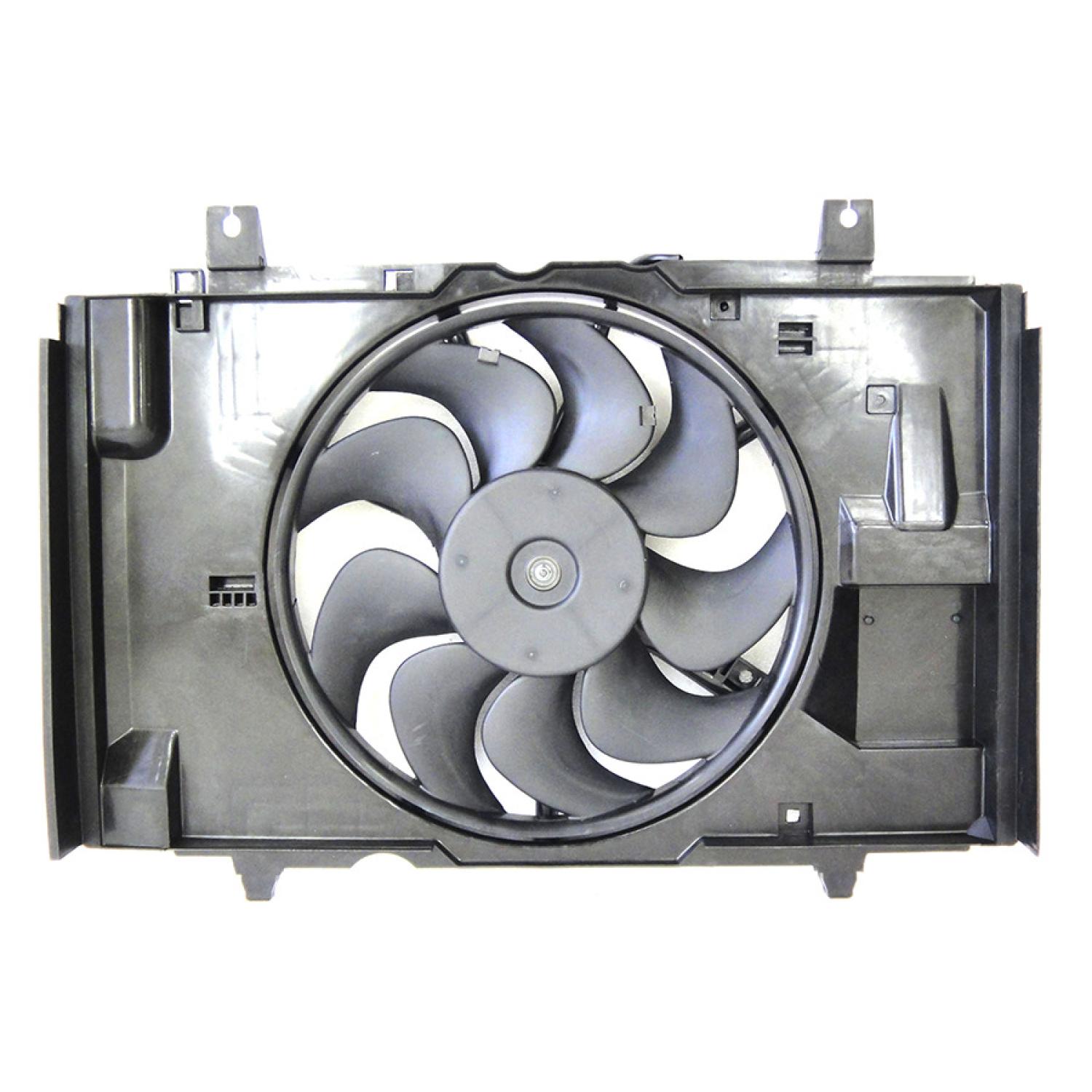 Agility Auto Parts 6010102 Dual Radiator and Condenser Fan Assembly product image 2 of 2