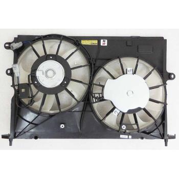 2012 Toyota Matrix Dual Radiator and Condenser Fan Assembly